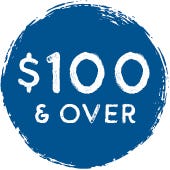 $100 and over