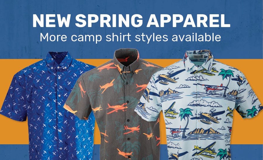 New Spring Apparel - Button-Down Camp Shirts Category